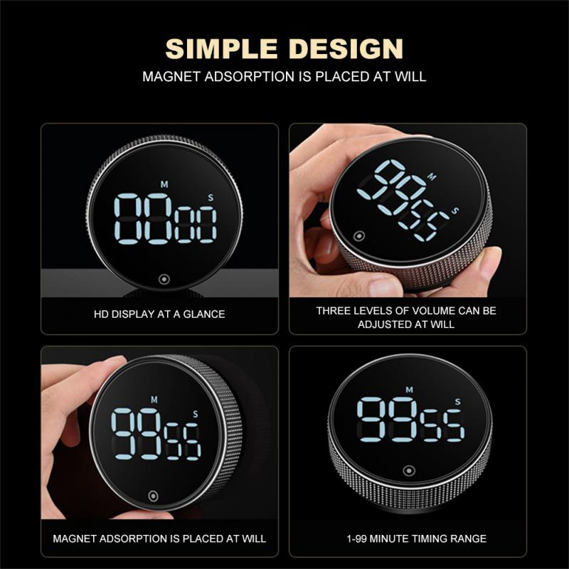 Digital Kitchen Magnet Timer